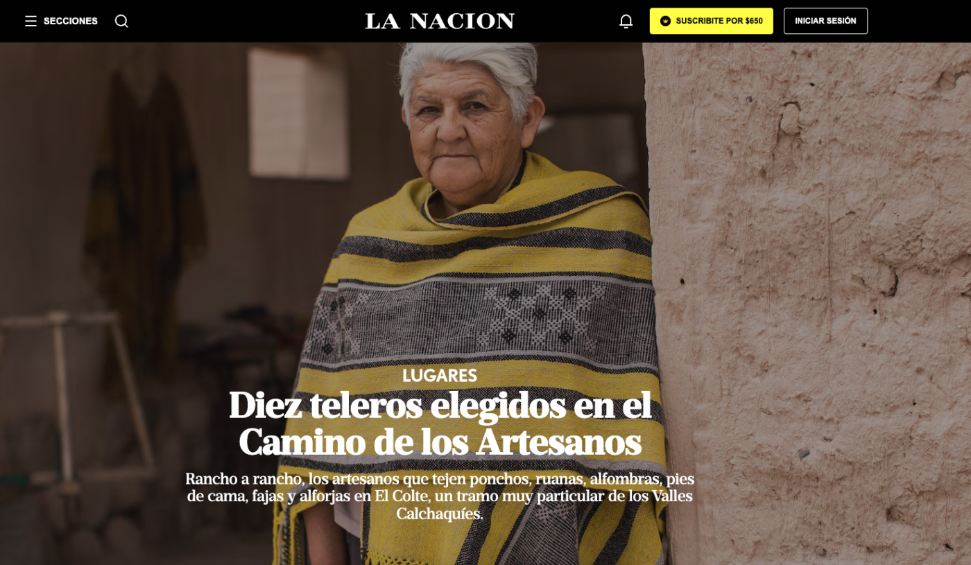 Revista LUGARES - Diez teleros elegidos en el Camino de los Artesanos