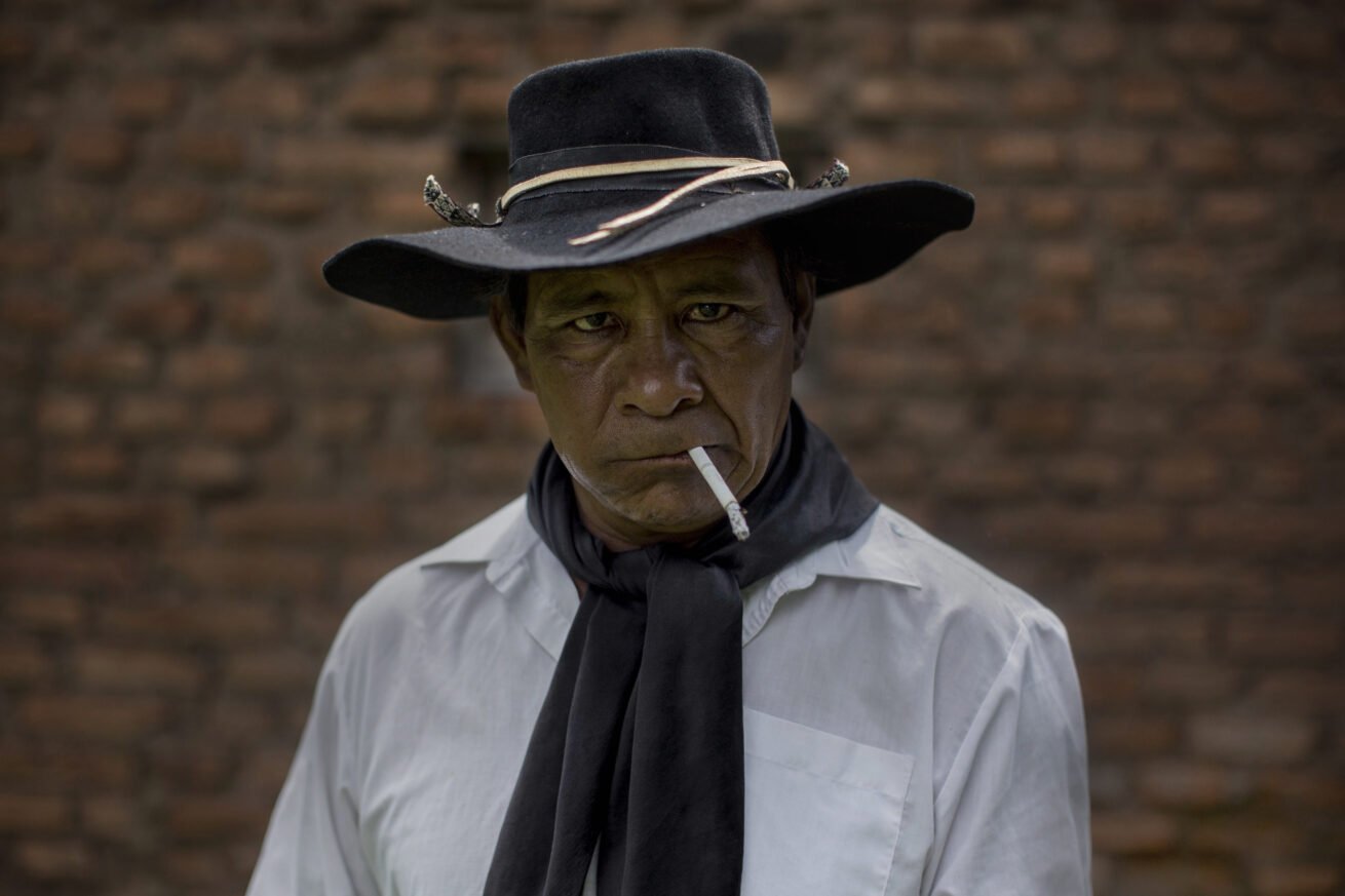 Francisco Quipildor de la comunidad Colla-Guaraní